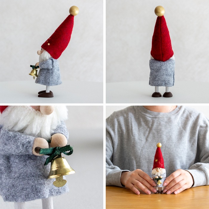 ノルディカニッセ 2026 新作 ベルを持ったサンタ From Nisse 箱入り