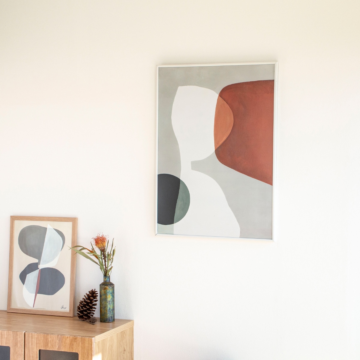 ポスター 北欧 50×70 cm Balance01 デンマーク アートポスター Paper