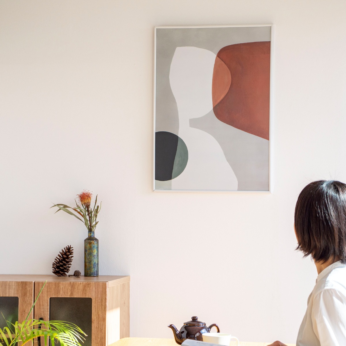 ポスター 北欧 50×70 cm Balance01 デンマーク アートポスター Paper