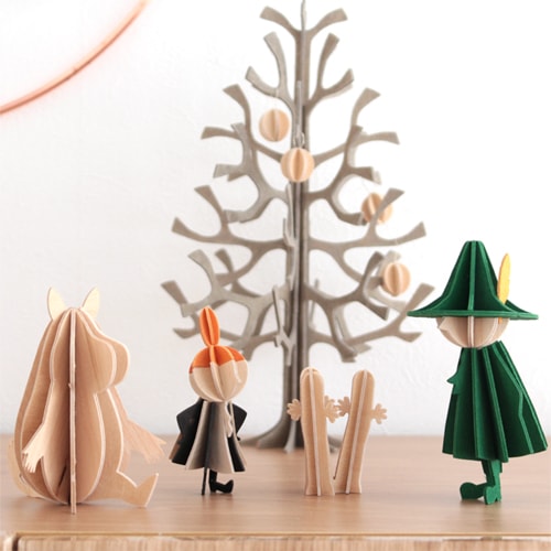 lovi ロヴィ ニョロニョロ 5cm ムーミン MOOMIN ポストカード