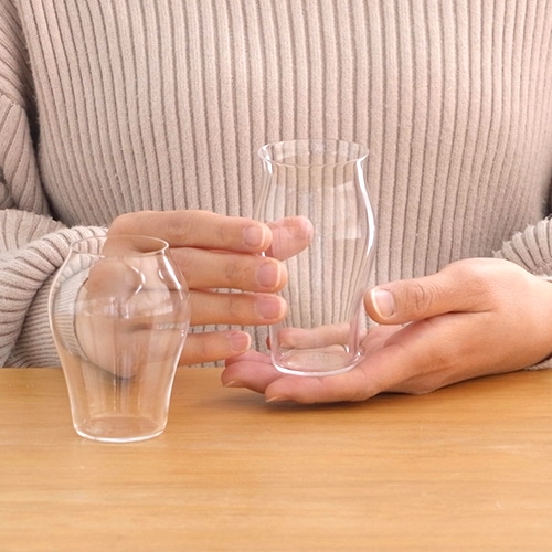 廣田硝子 究極の日本酒グラス 酒グラス 蕾・花 セット 蕾 花 ガラス