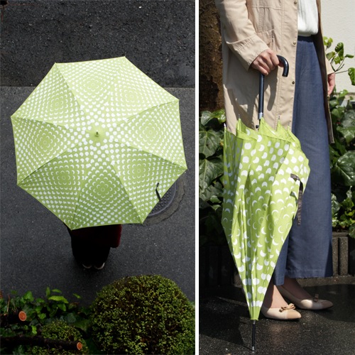 KURA 傘 雨傘 アンブレラ レディース フラワーパワー 長傘 親骨60cm