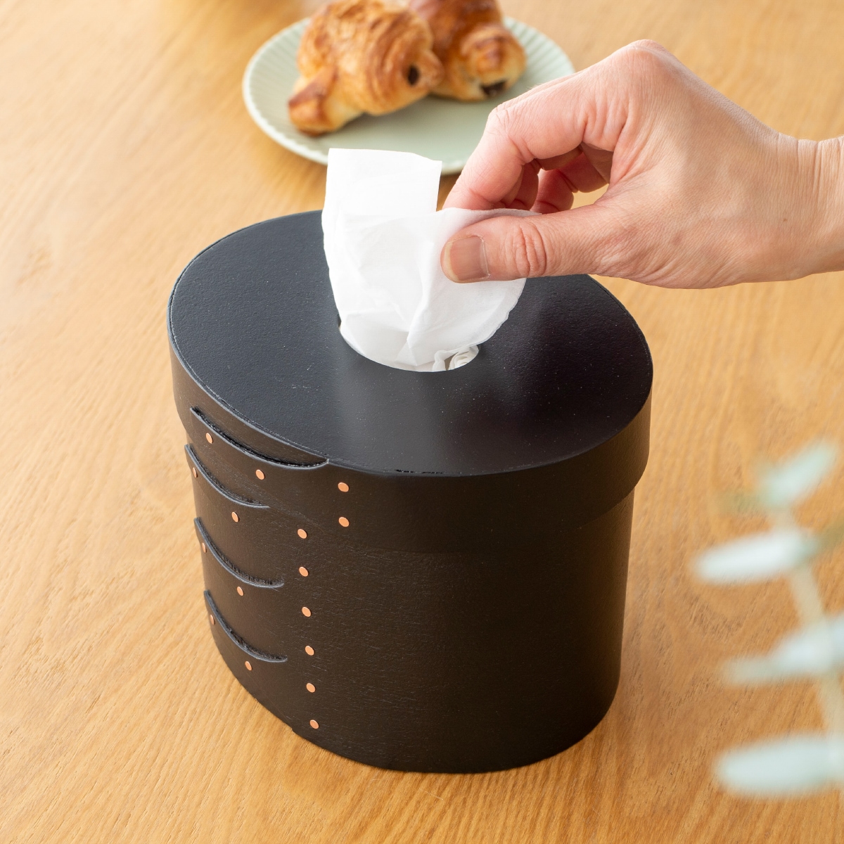 【専用】シェーカーティッシュボックス 縦型 ブラックチェリー インクブラック シェーカーティッシュボックス AXCIS Homestead アクシス シェーカー