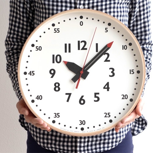 知育時計 掛け時計 レムノス LEMNOS ふんぷんくろっく L fun pun clock