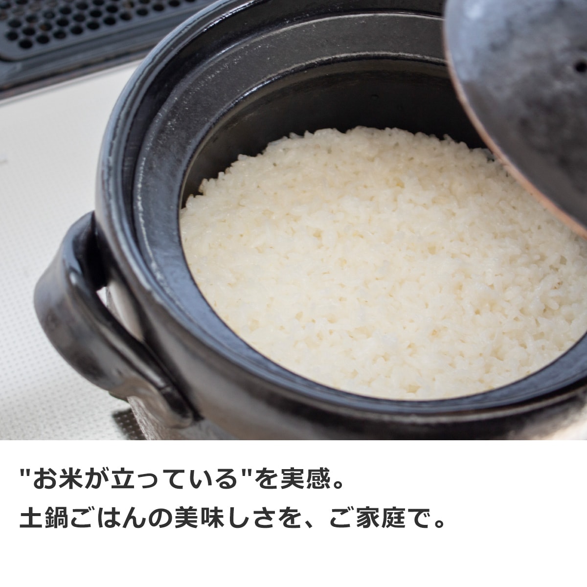 ごはん鍋 5合 大 土鍋 カネフサ製陶 信楽焼 炊飯 炊飯土鍋 ご飯鍋 直火