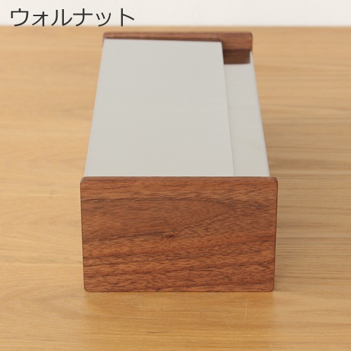 ヤマサキデザインワークス ティッシュボックス 木製 チェリー