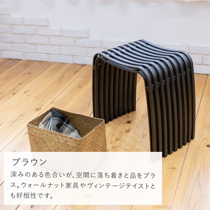 クラシックスタイルのスツールお値下げ専用様 ほっこりとした雰囲気が漂うアンティーク風の座繰りが入ったハイ