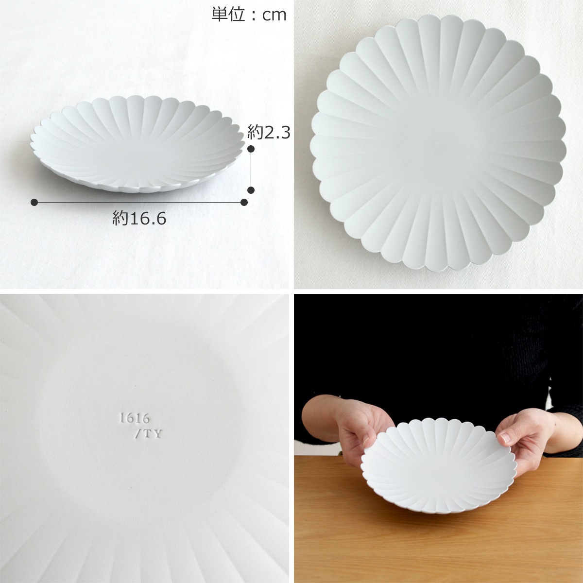 1616 arita japan TY Palace 160 4枚セット 化粧箱入り パレス 有田焼