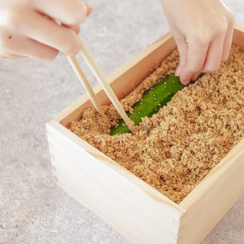 ぬか漬け 容器 すぎドコ SUGIDOCO 水抜き不要 ぬか箱 ぬか漬けケース