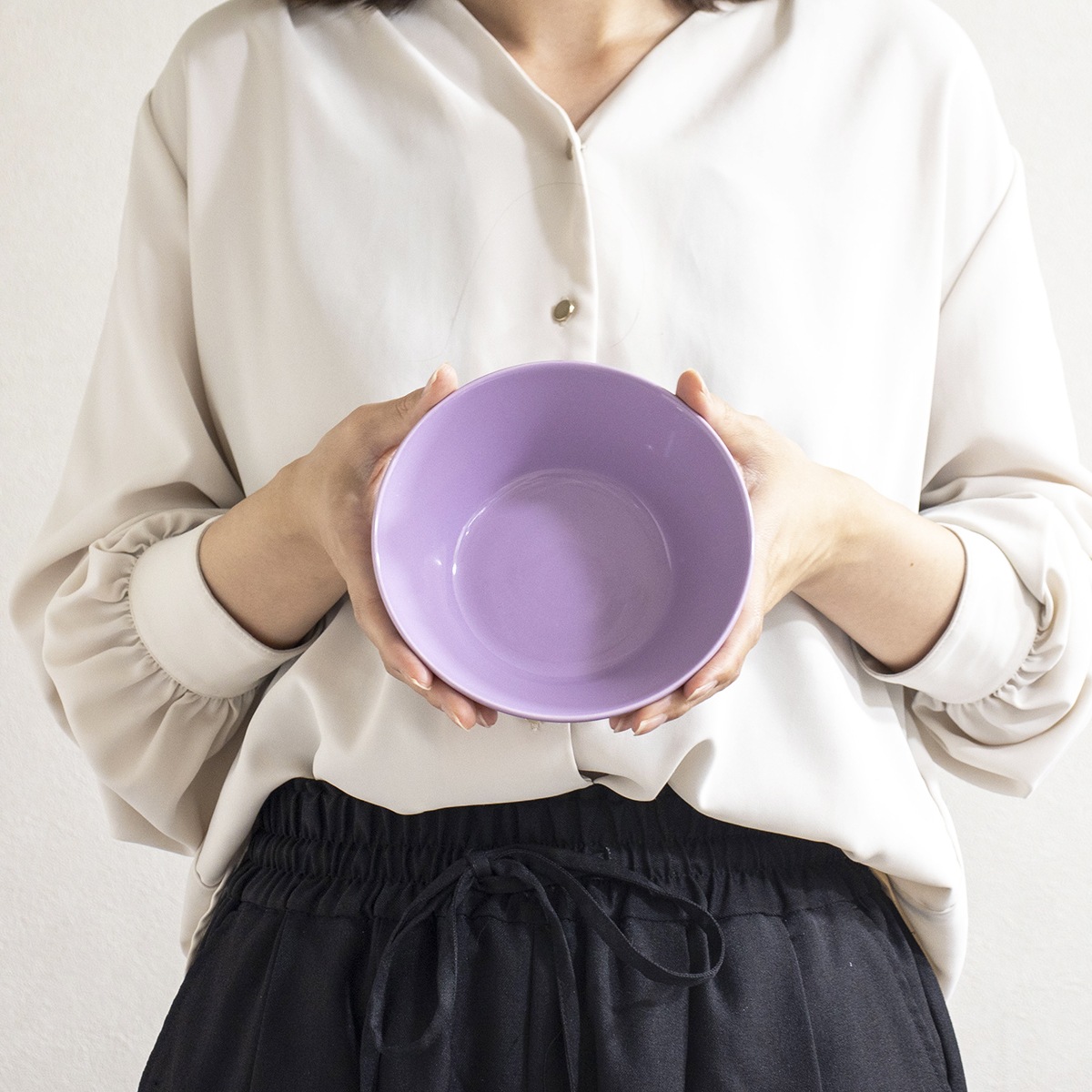 イッタラ ティーマ ボウル 15cm ライトライラック セージグリーン