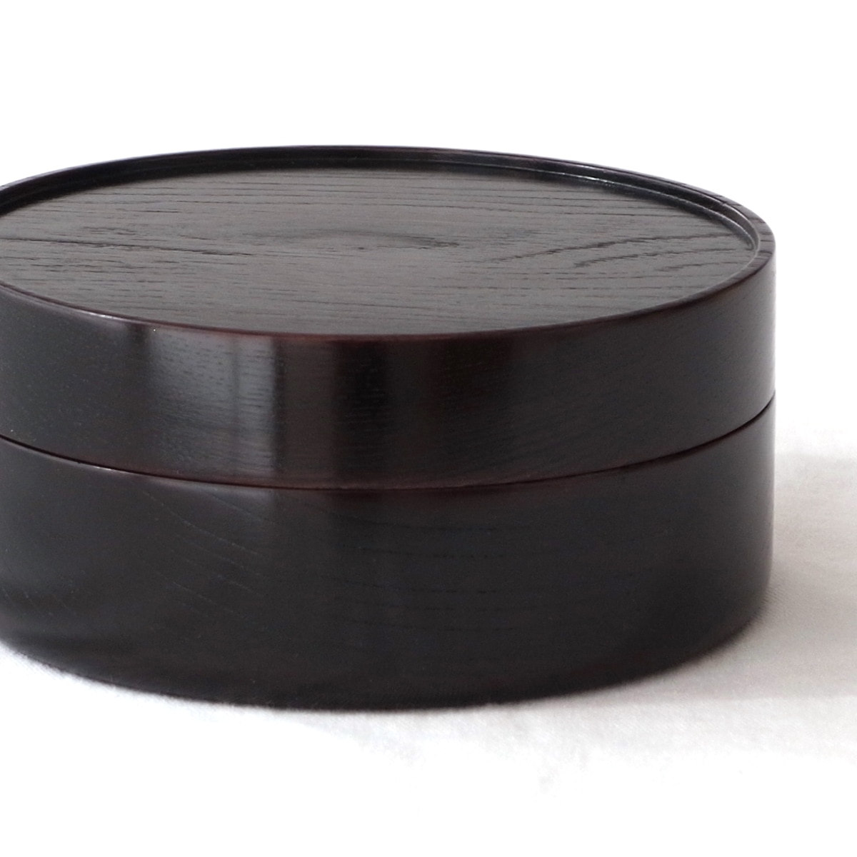 畑漆器店 SOJI hako 漆 M 13.5cm col. 山中漆器 弁当箱 430ml 木製