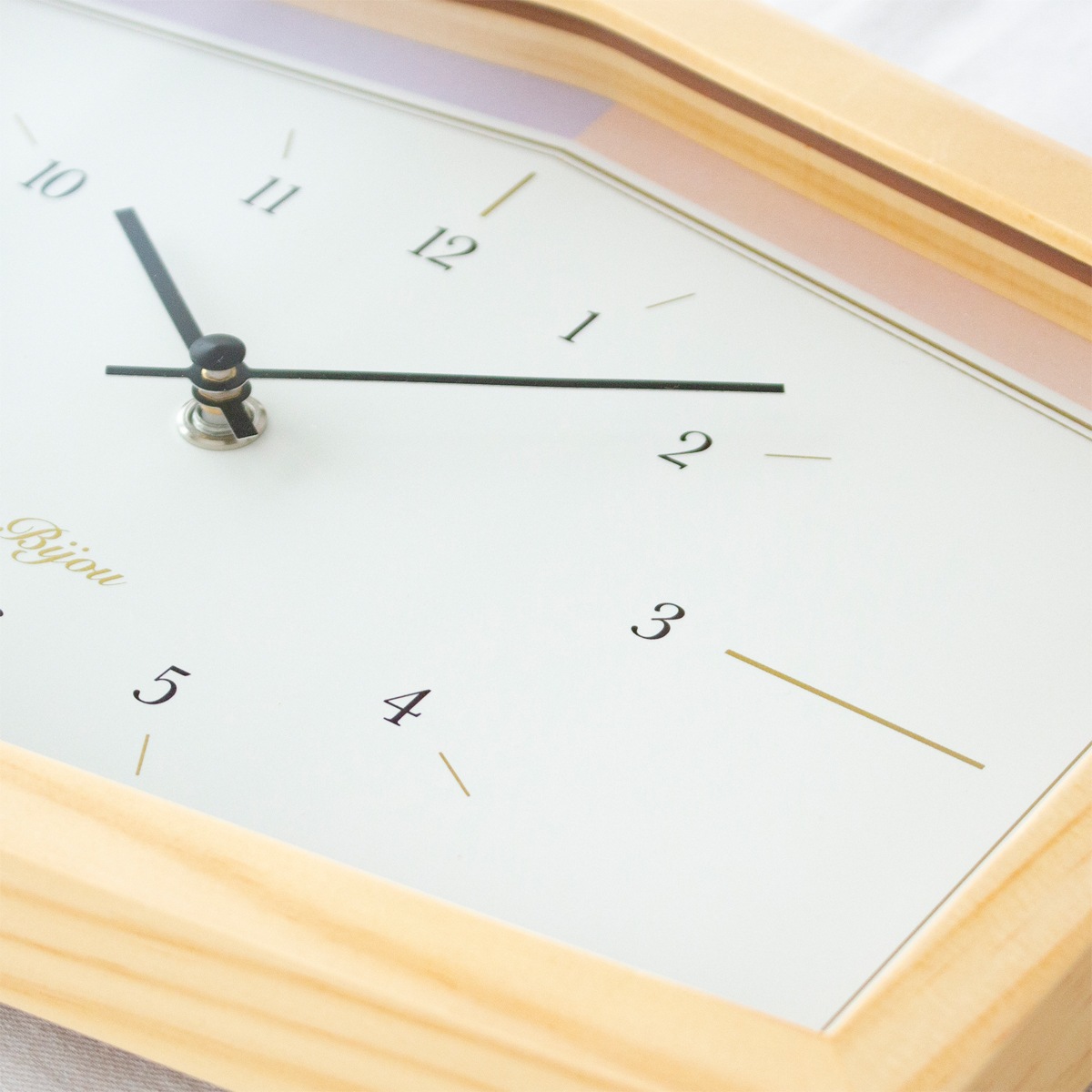 掛け時計 おしゃれ 木製 BIJOU WALL CLOCK ビジュー ウォールクロック