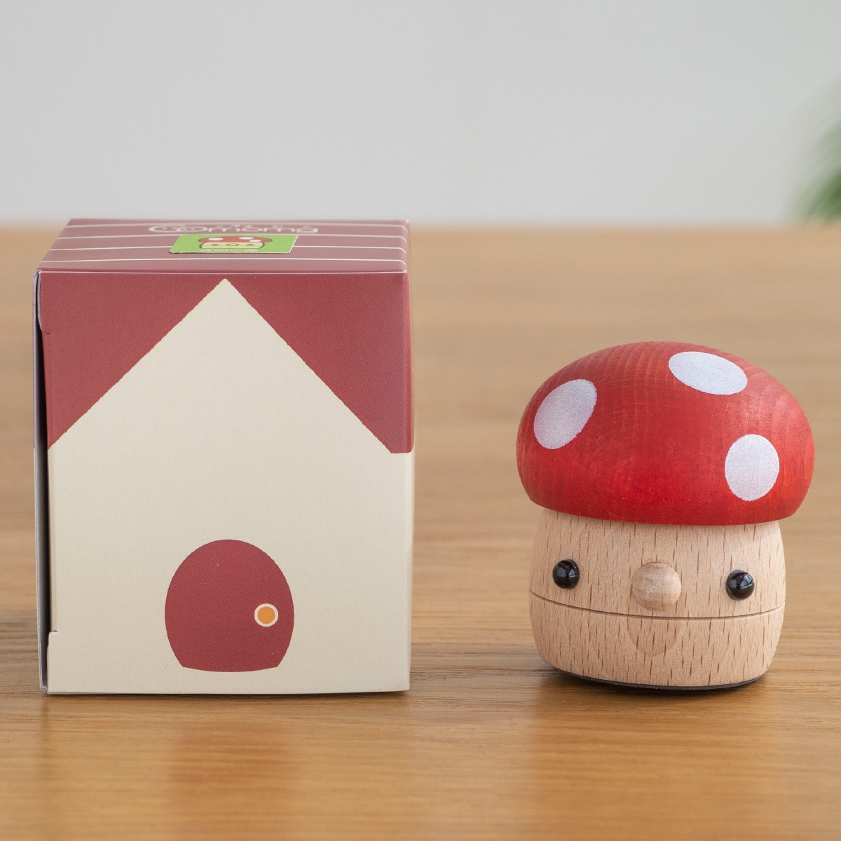 こまむぐ どんぐりきのこ 木のおもちゃ 木製 知育 玩具 日本製
