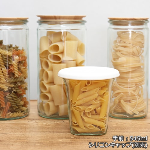 WECK キャニスター クアドロ 795ml 6個セット QUADRO ガラス