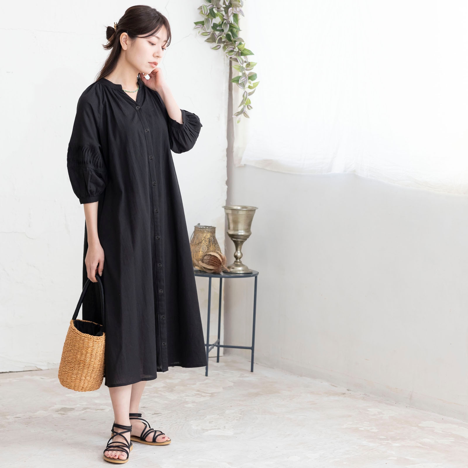 bow.a ピンタックワンピース　白　フォーマル bow.a ピンタックワンピース 白 フォーマル