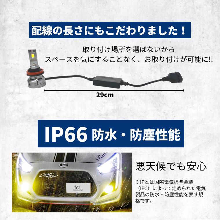 2色切替LED レンズユニット カラーチェンジLEDバルブ フォグランプ