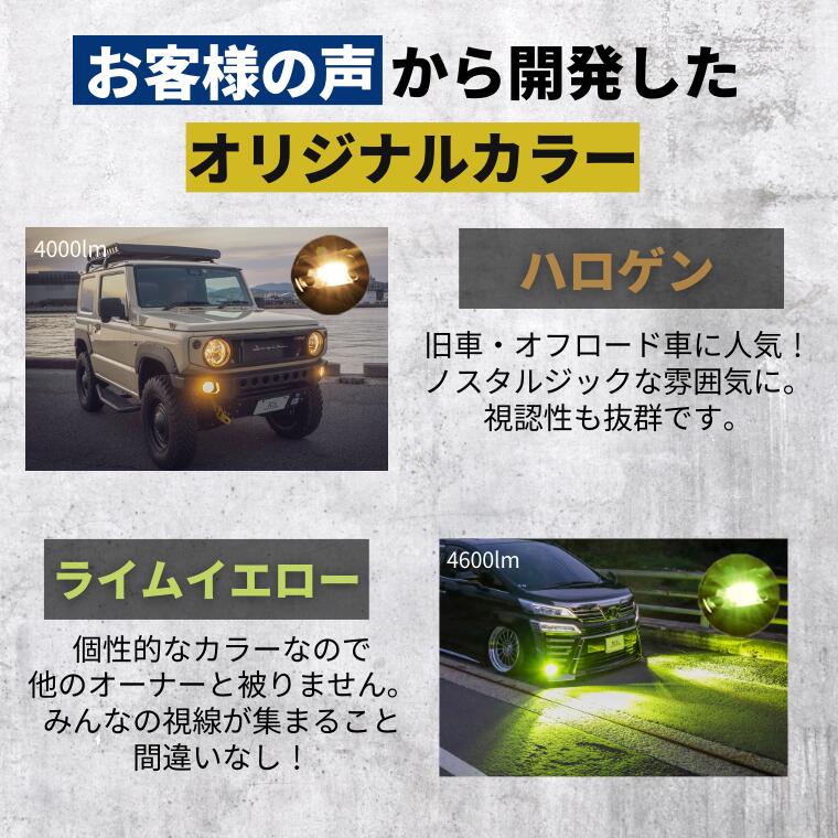 フォグレンズ カラーチェンジLEDバルブセット【公式通販】fcl. 車のLED