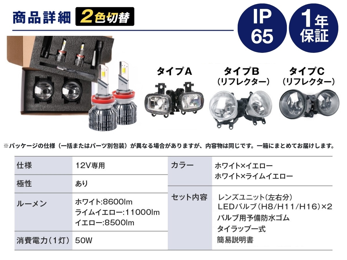 ランドクルーザー 200 2色切替LED レンズユニット タイプB カラー