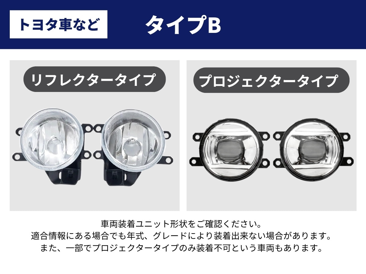 純正LED交換用 フォグランプ レンズユニット クリアレンズ 1年保証