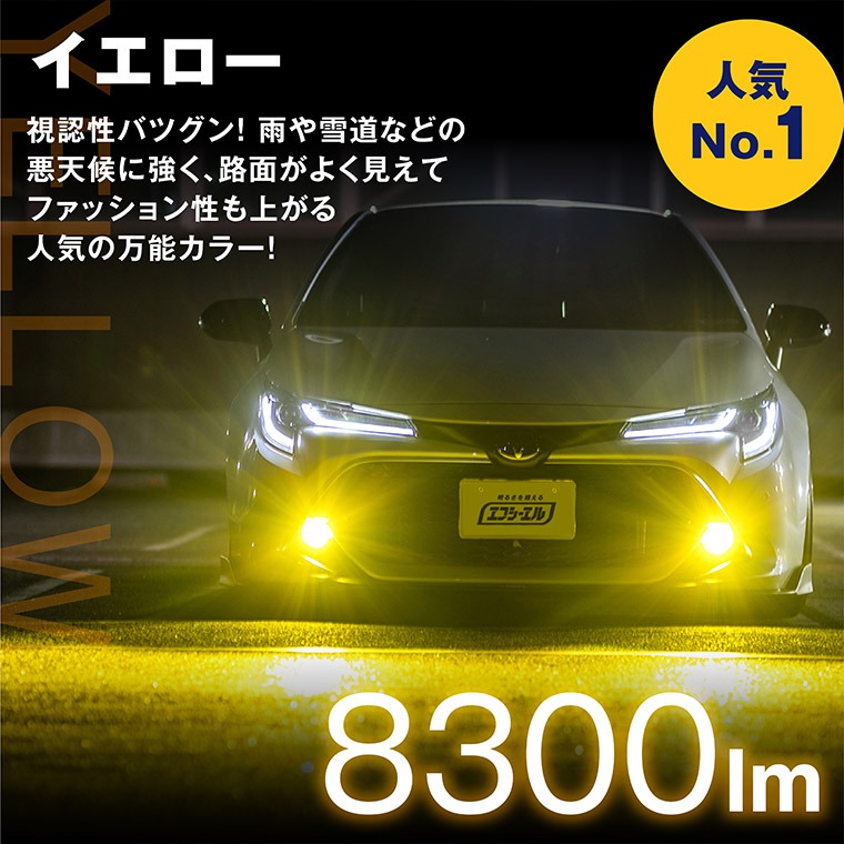 40系 40アルファード AAHH4#/AGH4#L1B LEDバルブ 純正LEDフォグランプ