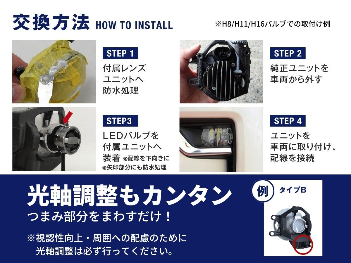 イエローフォグランプ レンズユニット フォグユニット イエローレンズ