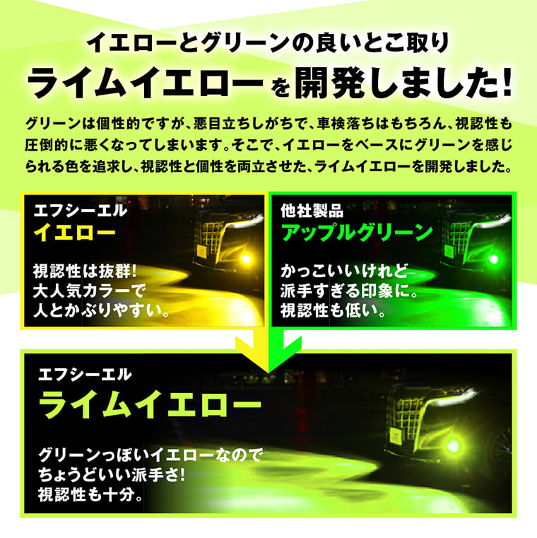 レンズユニット カラーチェンジLEDバルブ フォグランプ セット【公式