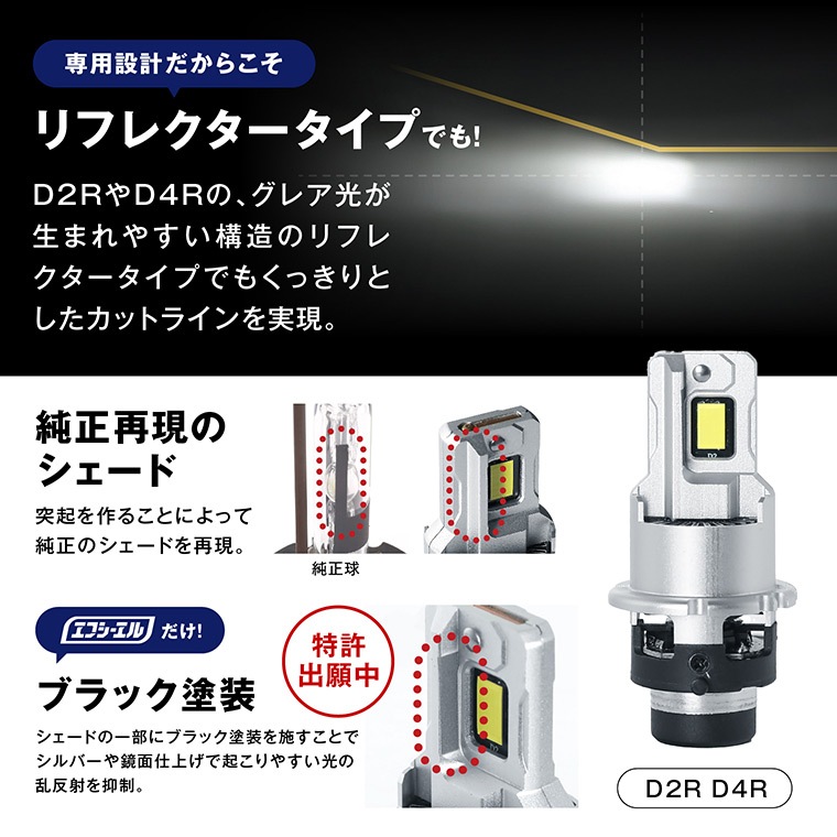 ハスラー MR31S/41S H26.1～R1.12 D4S 純正HID LEDヘッドライト