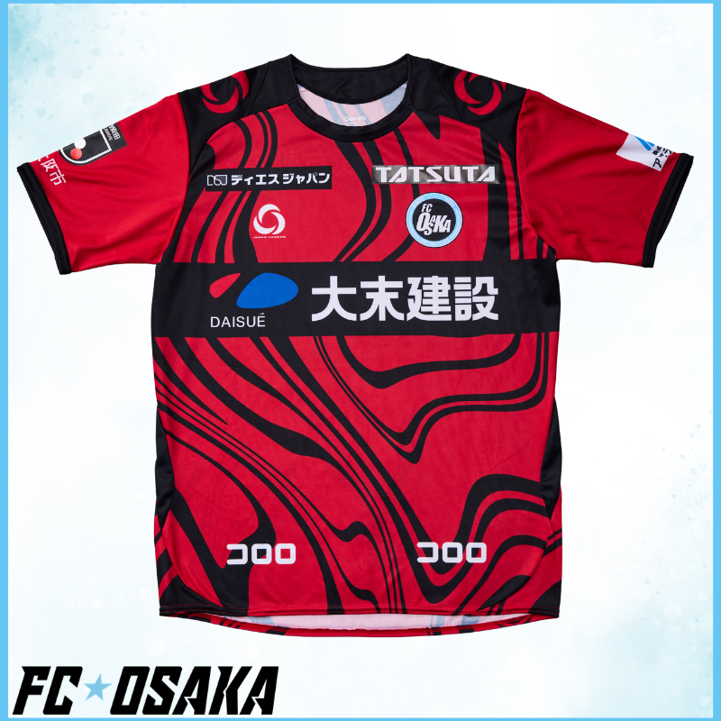 ＜ファンクラブ会員様予約販売:開幕戦後のお届け＞2026-2027シーズンモデル FC大阪 オーセンティックユニフォームGK 1st　（選手ネーム＆ナンバー）