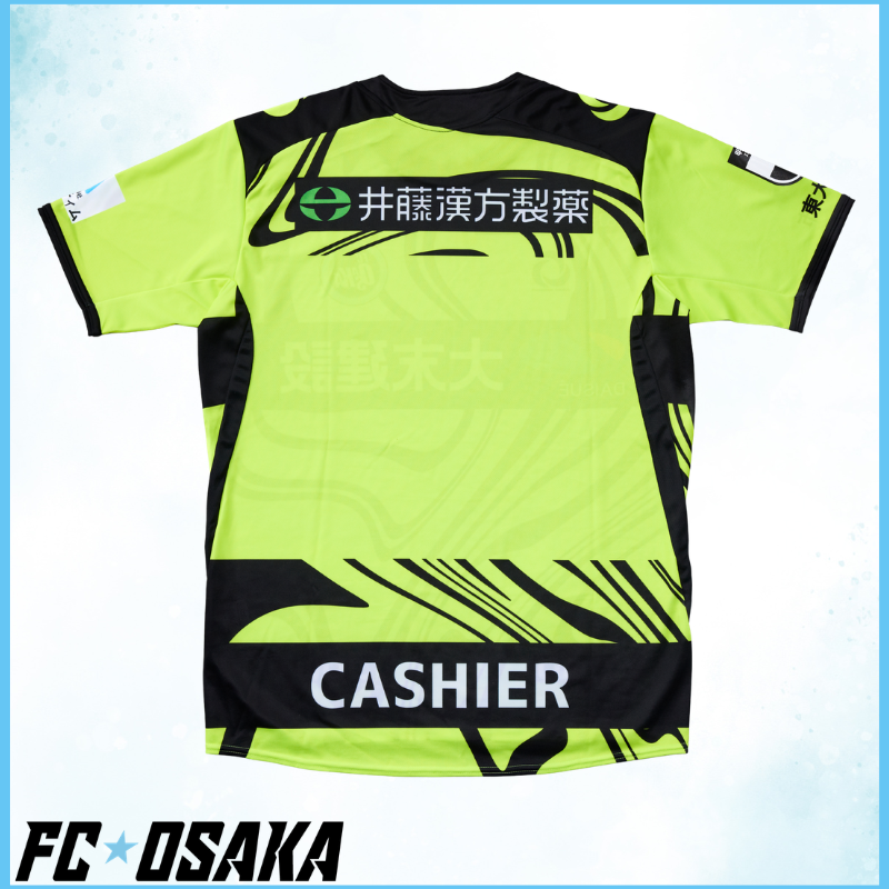 ＜ファンクラブ会員様予約販売:開幕戦後のお届け＞2026-2027シーズンモデル FC大阪 オーセンティックユニフォームGK 2nd　（ネーム&ナンバーなし）
