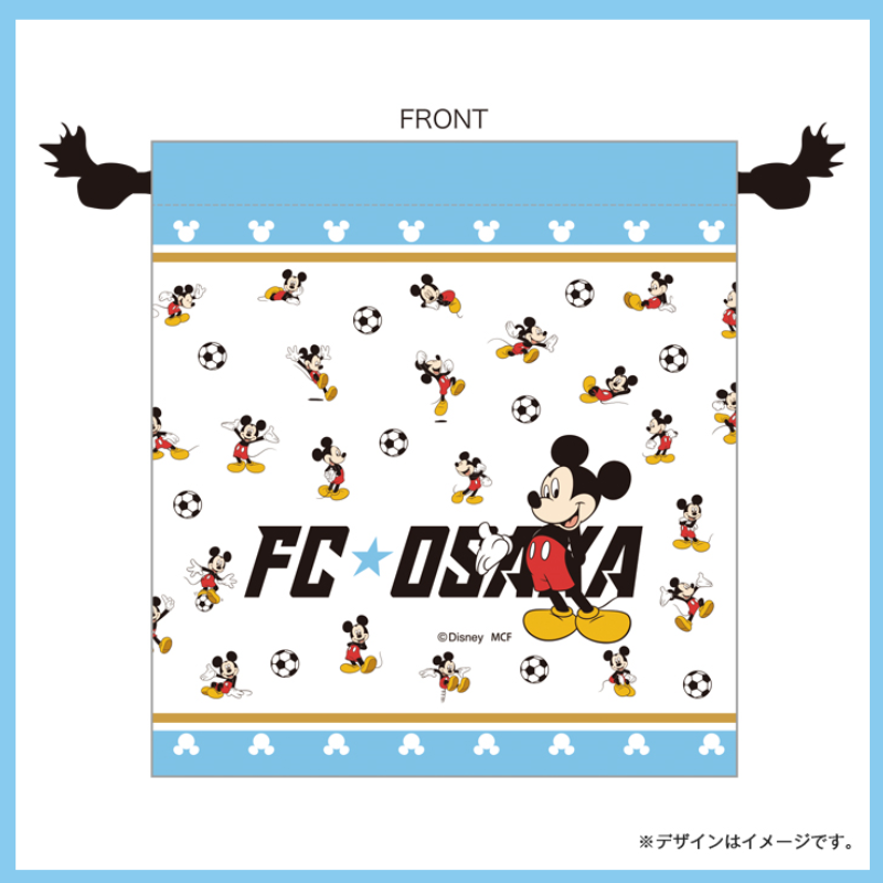 FC大阪 ミッキーデザイン巾着