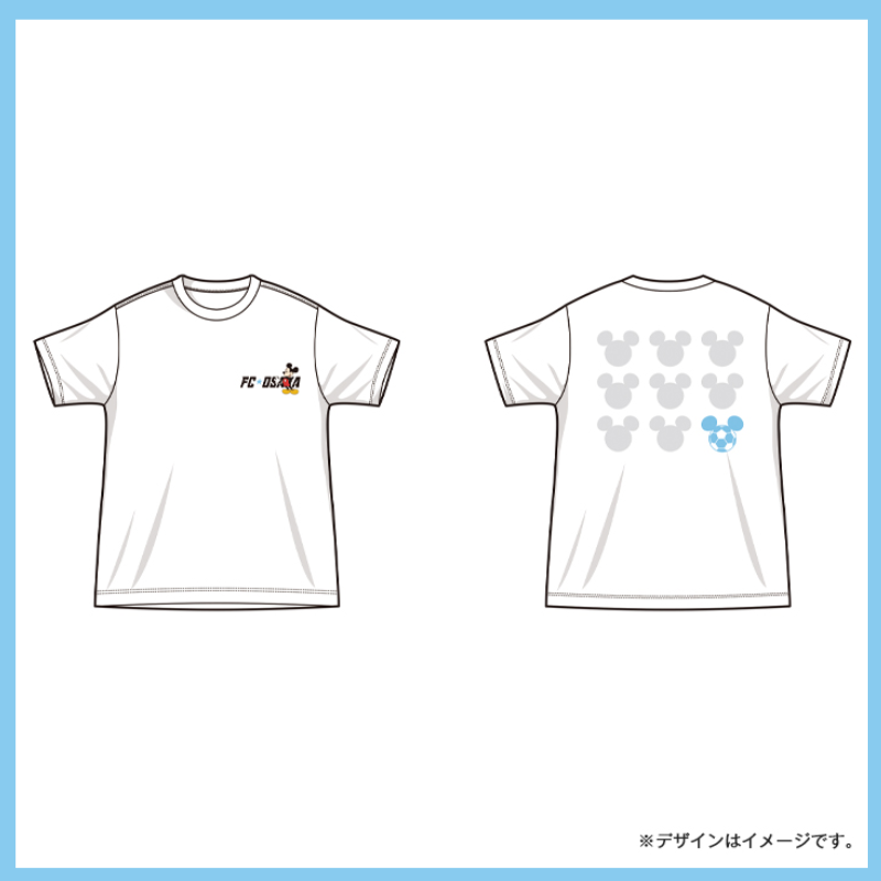 FC大阪 ミッキーデザインビッグシルエットTシャツ