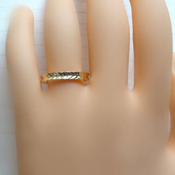 18K 月桂樹 マリッジリング 7号 18K 月桂樹 マリッジリング 7号 リング | ファースト