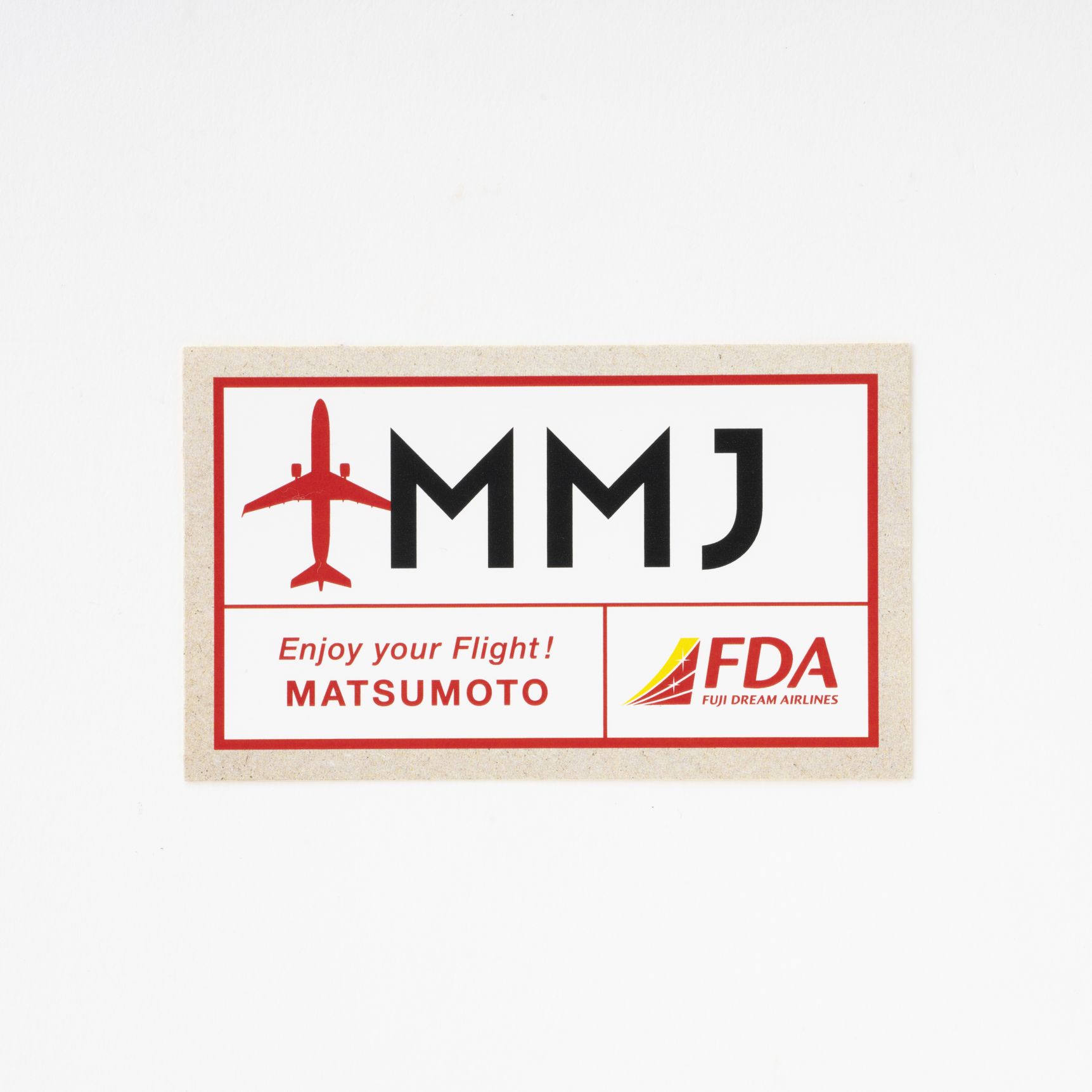FDA3レターステッカー（MMJまつもと空港） | 雑貨・その他 | | FDA