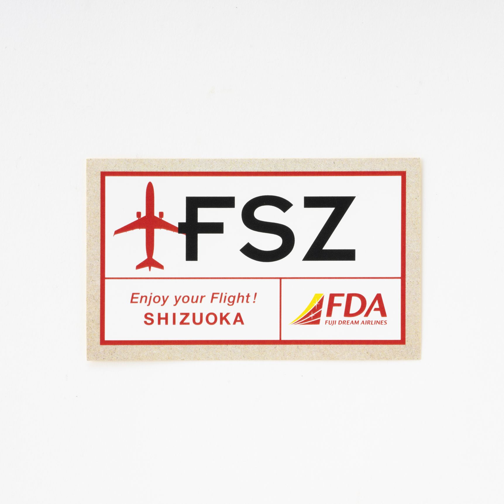 FDA3レターステッカー（FSZ静岡空港） | 雑貨・その他 | | FDAショップ