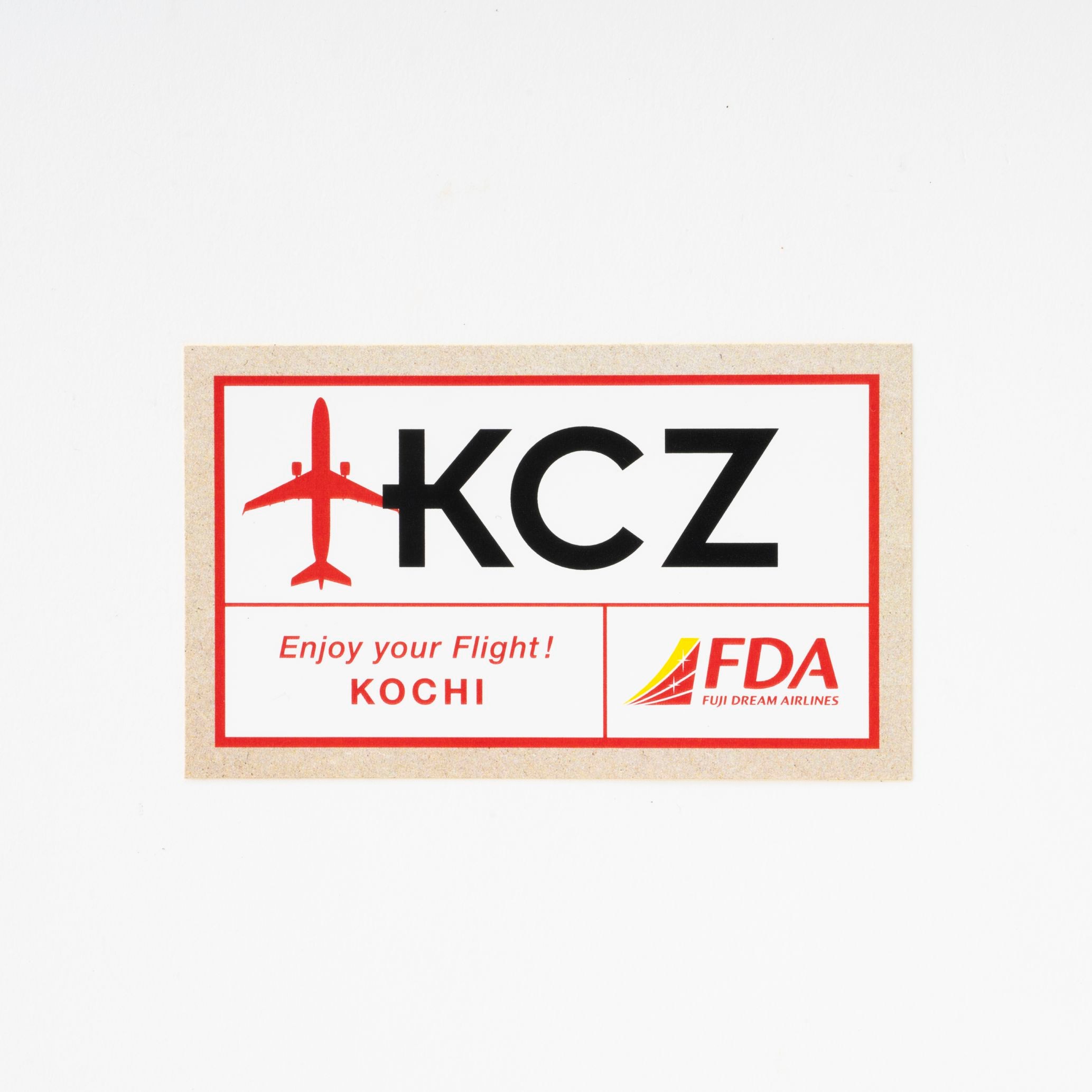 FDA3レターステッカー（KCZ高知空港） | 雑貨・その他 | | FDA