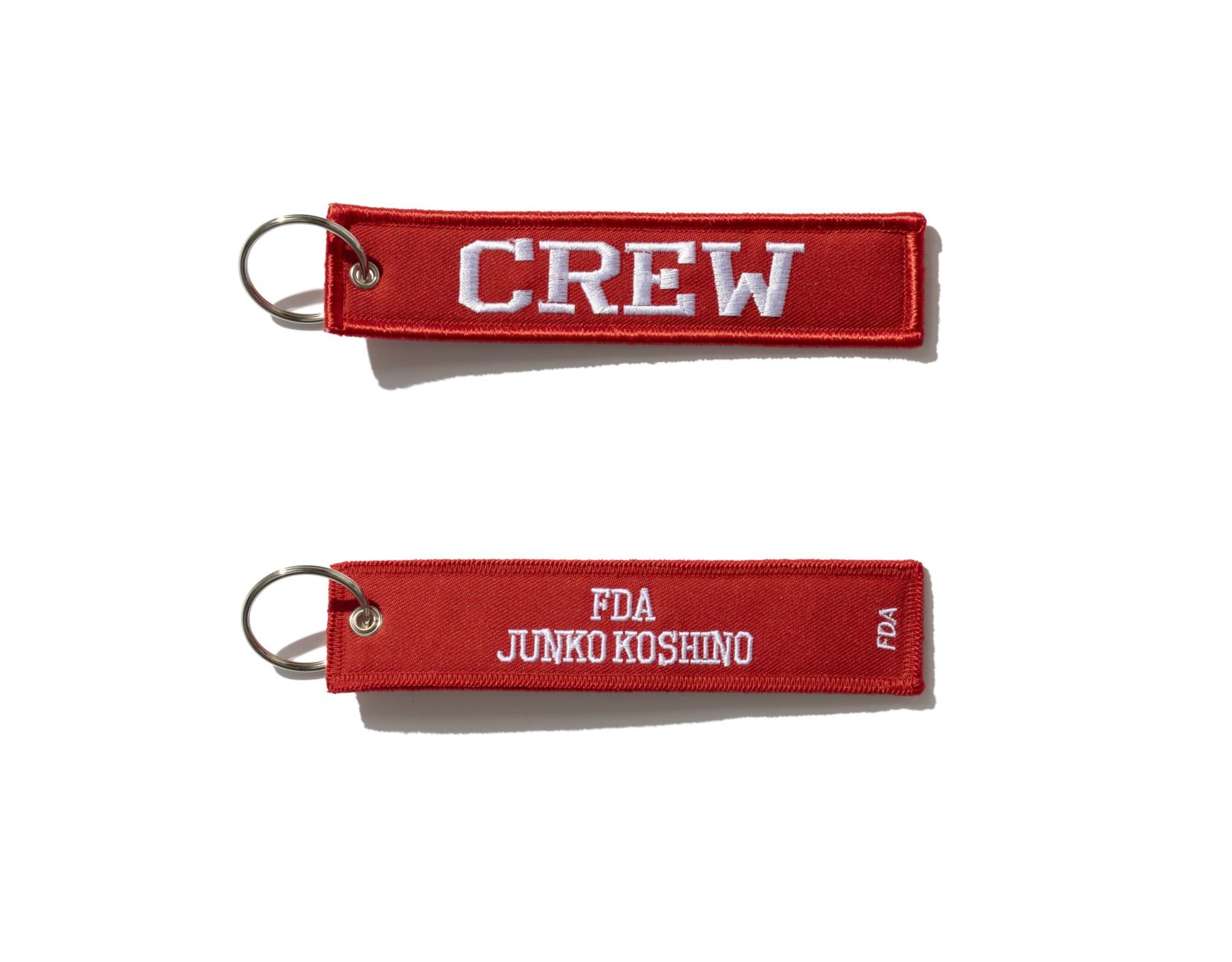 FDA×JUNKO KOSHINO コシノジュンコ フライトタグ レッド｜FDAショップ