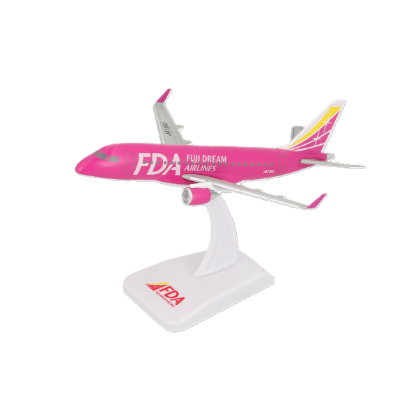 1/300 FDAフジドリームエアライン エンブラエル１号機〜10号機セット 1/300 エアクラフトモデル（ローズピンク/15号機）｜FDAショップ