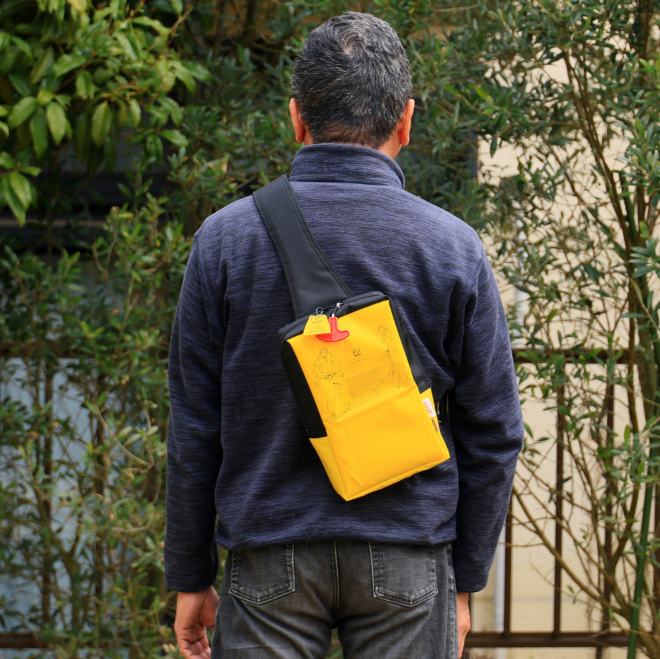 【新品・未使用】PORTER イエロー ボディバッグ 日本製 FDAライフベスト「ボディバッグ」｜FDAショップ