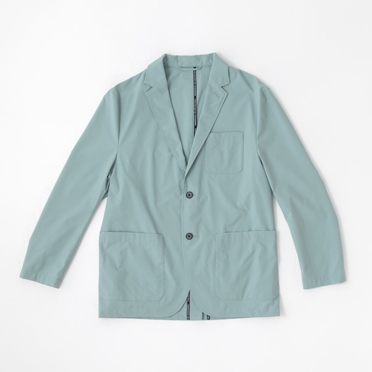 ES RECH テーラードジャケット 美品 GEORGES RECH ジョルジュ レッシュ リネン チェック
