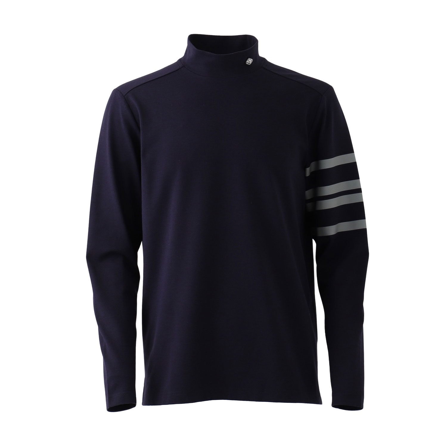 長袖ラインモックネック【メンズ】