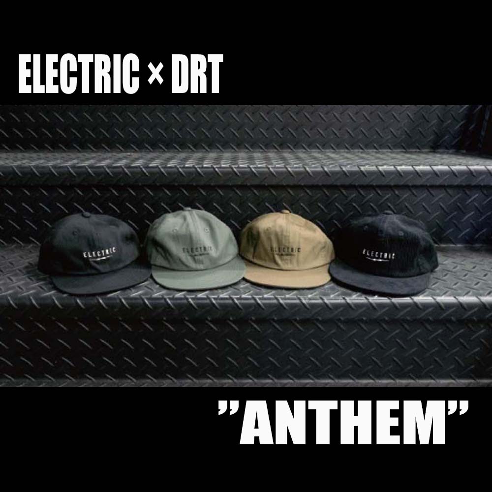 DRT 6パネルキャップ drt 6PANELCAP ANTHEM” 6PANEL CAP | DRT inc.