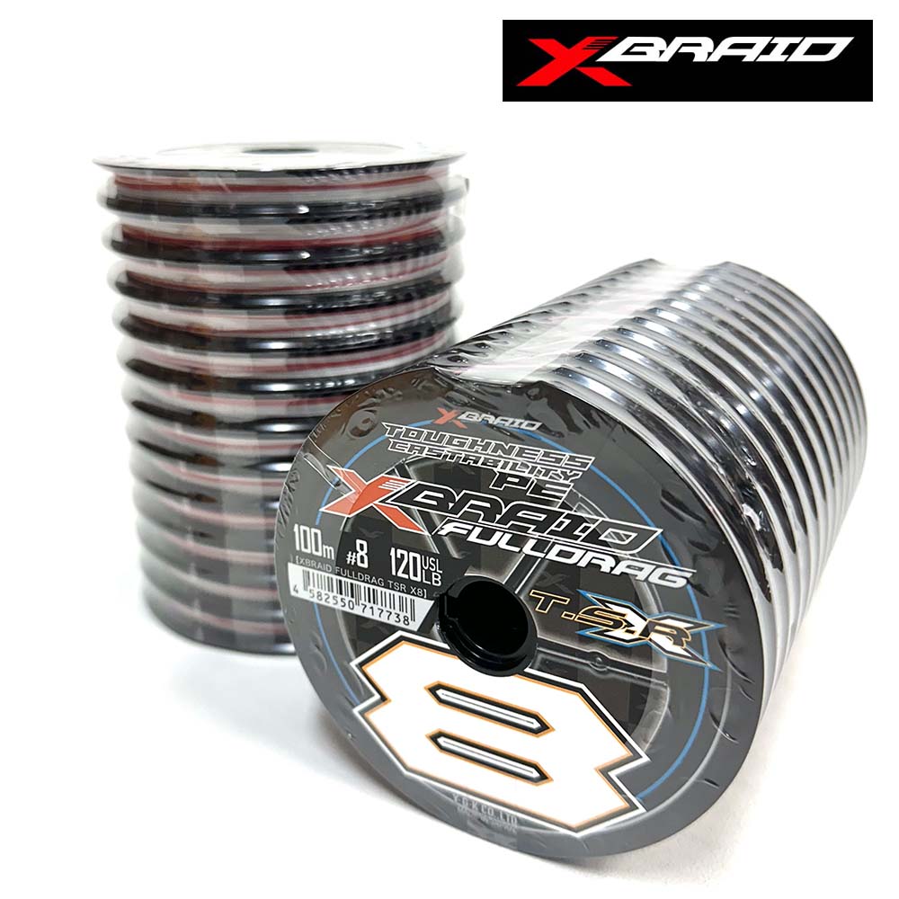 X-BRAID FULLDRAG TSR X8 6号～12号100m連結 | ライン,PE | FEED