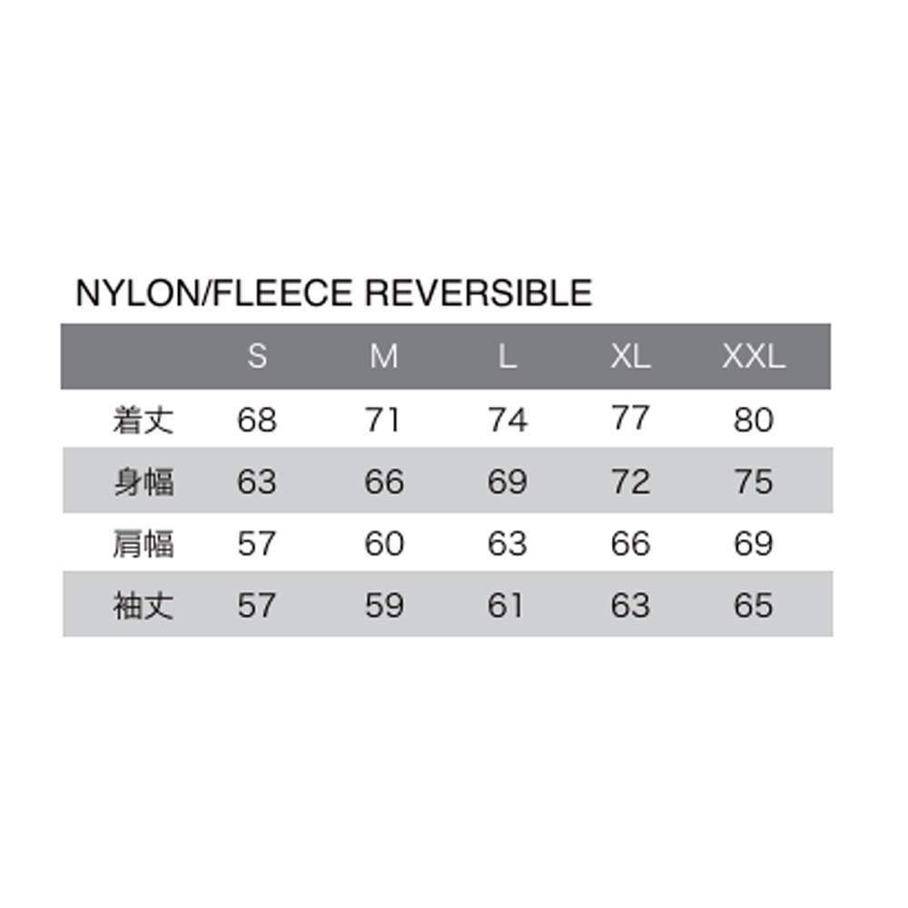 ELECTRIC NYLON FLEECE REVERSIBLE