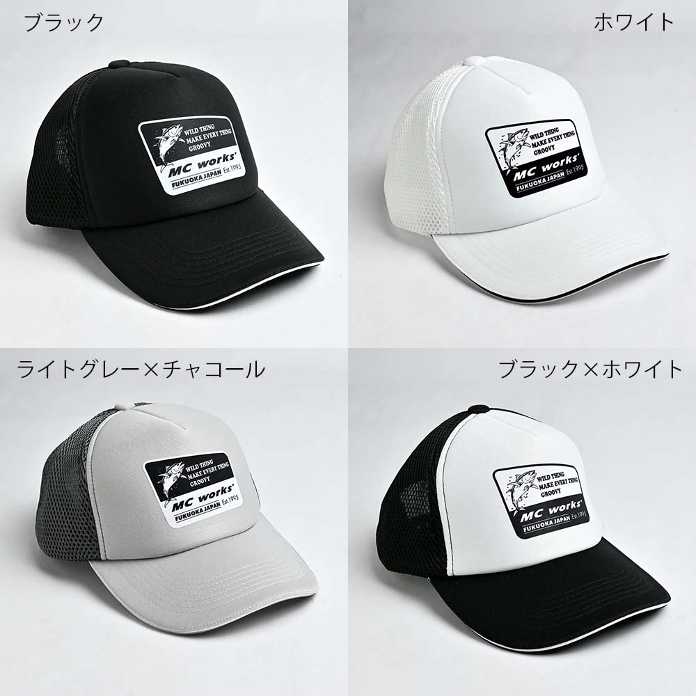 MCワークス FULL MESH FLAT VISOR CAP | ウェア,MCワークス | FEED WEB