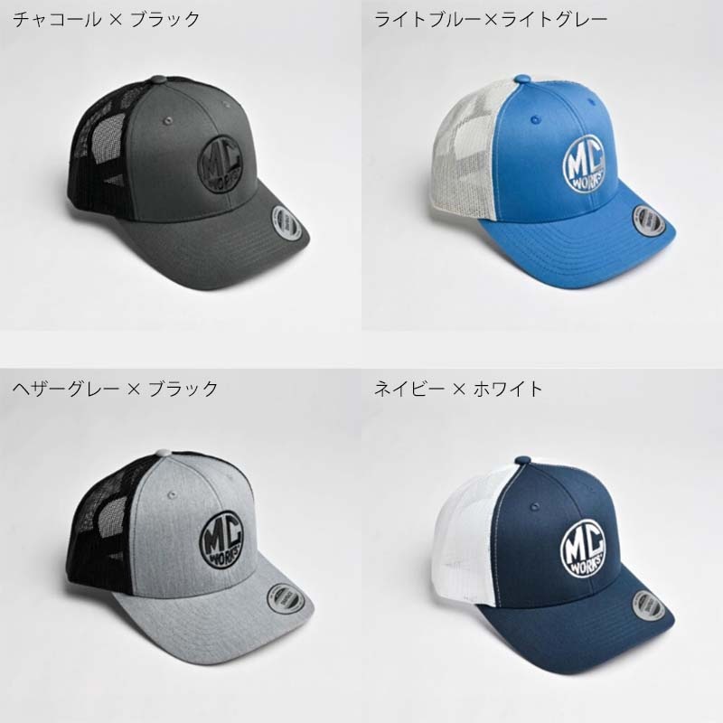 MC�������HALF MESH TRUCKER CAP