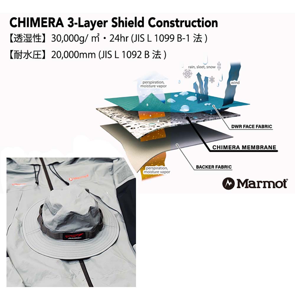 Marmot x DRT CHIMERA BOONIE HAT