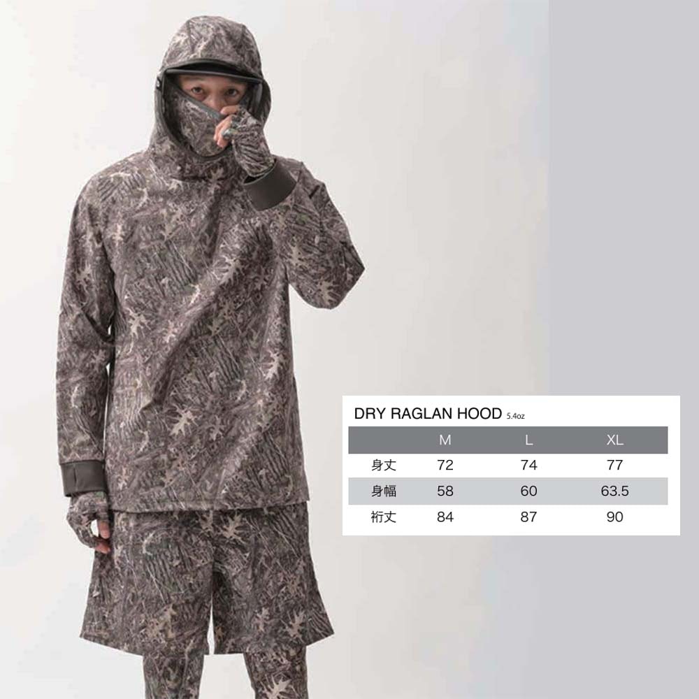 ELECTRIC DRY RAGLAN HOOD