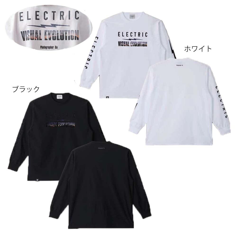 ELECTRIC��PHOTOGRAPHER GO #5 DRY L/S TEE (PALMTREE)