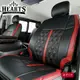 数量限定　ハイエース200系 ハーツ ハイエース専用スタンダードシートカバー バン _ S-GL 5人乗り バン 5人 スーパーGL ハイエース 赤 黒 白 ブラック 人気 サムネイル 4