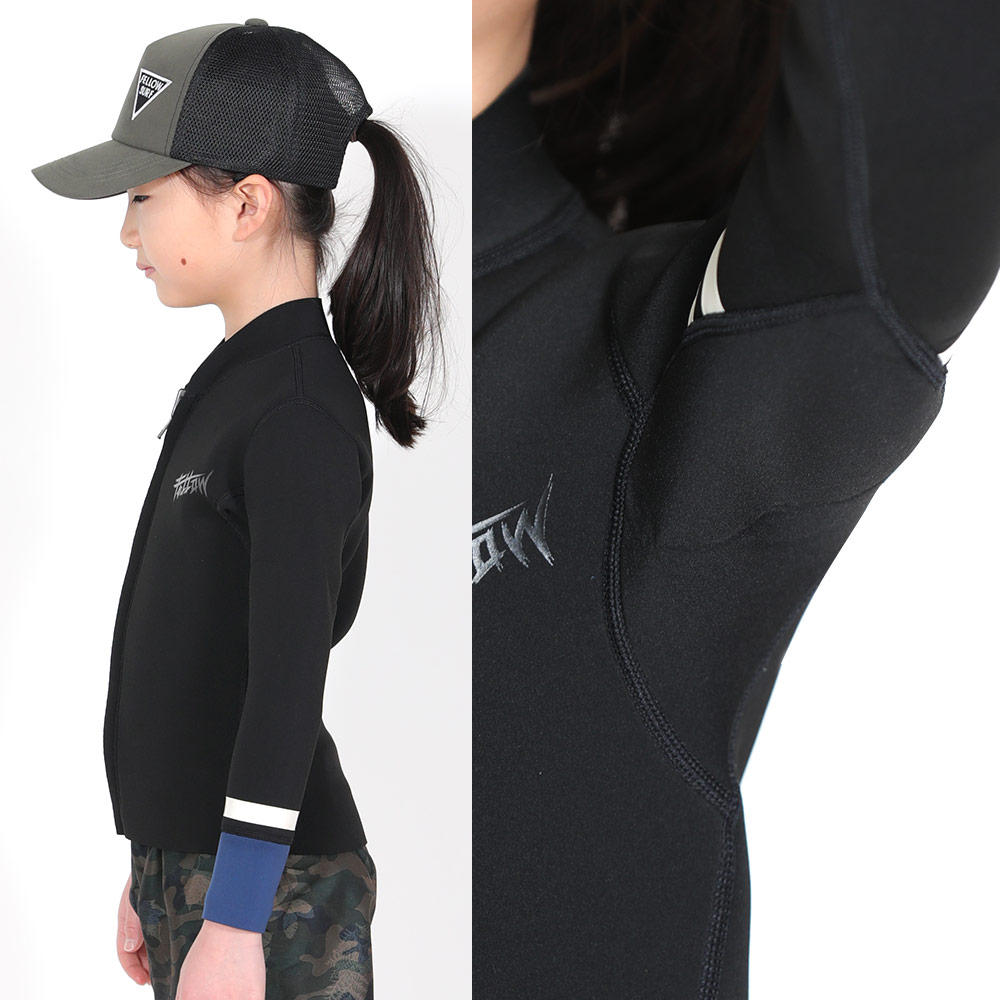 【新品】 RASH タッパーベスト 希少 フロントジップ サーフィン・ボディボード